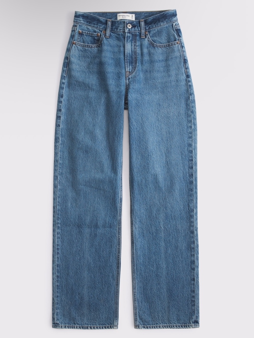 high rise loose jean